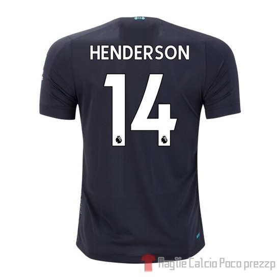 Maglia Liverpool Giocatore Henderson Terza 2019/2020 - Clicca l'immagine per chiudere